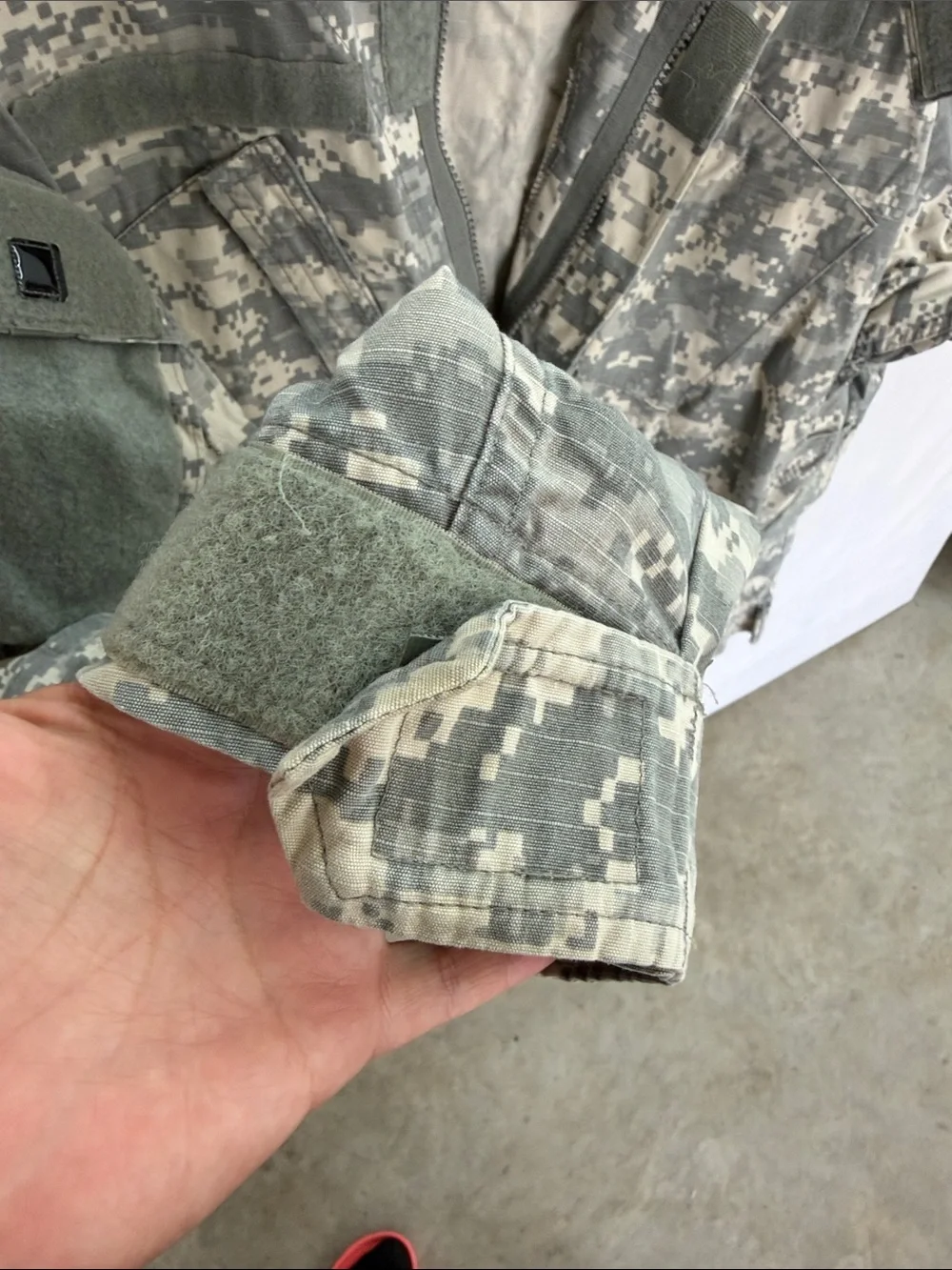 Men's Digital Camouflage Field Jacket - Gray Green & Tan Military Jacket